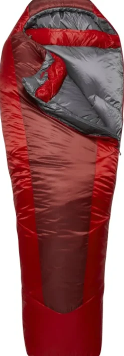Rab Solar Eco 3 makuupussi, -8°C Oxblood Red Unisex