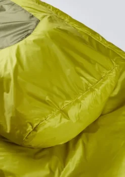 Rab Solar Eco 0 makuupussi, pitkä malli, 5°C Chlorite Green