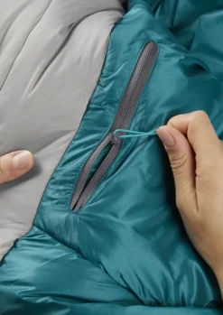 Rab Solar Ultra 3 makuupussi, naisten malli, Dark Pewter