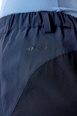 Rab Torque Mountain Softshell naisten kiipeilyhousut, tummanharmaa/musta