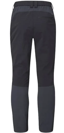 Rab Torque Mountain Softshell Pants kiipeilyhousut, tummanharmaa/musta