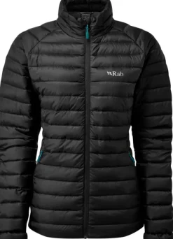 Rab W's Microlight naisten untuvatakki, musta