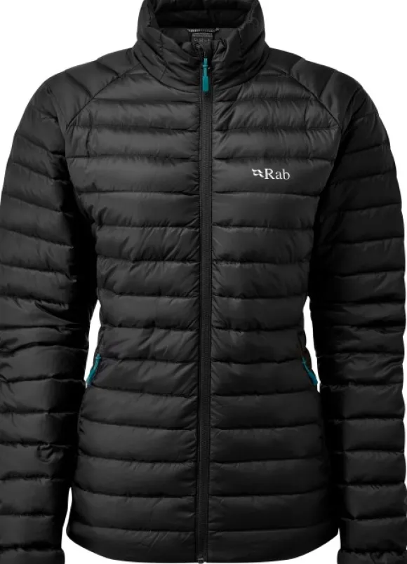 Rab W's Microlight naisten untuvatakki, musta