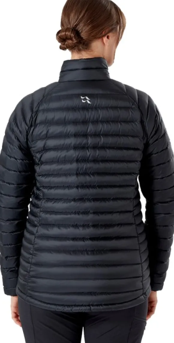 Rab W's Microlight naisten untuvatakki, musta