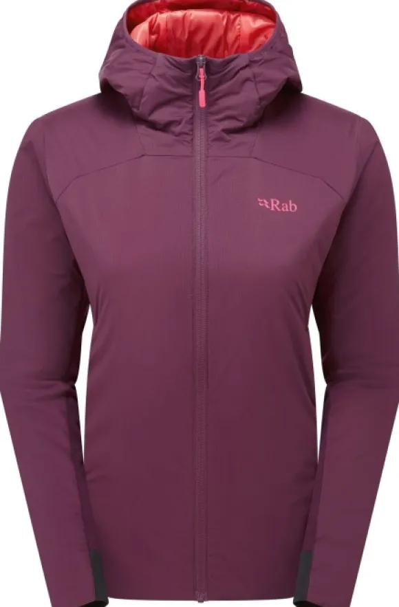 Rab Xenair Alpine Flex Jacket Womens Mulberry