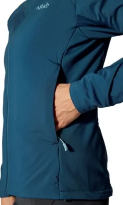 Rab Xenair Alpine Flex Jacket Womens Mulberry