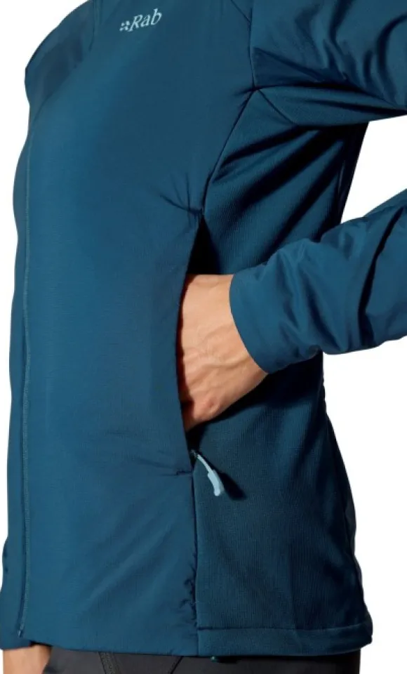 Rab Xenair Alpine Flex Jacket Womens Mulberry