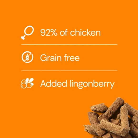RAUH! Chicken Lingonberry Treat 100 g