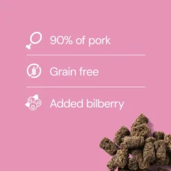 RAUH! Pork Bilberry Treat 100 g