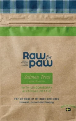 Raw for Paw Salmon Treats pakastekuivattu makupala, lohi, 50 g
