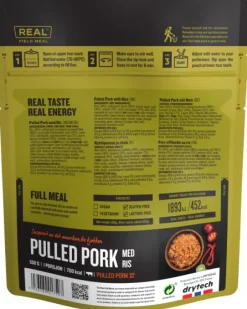 REAL Field Meal Full meal 700 kcal - Pulled Pork