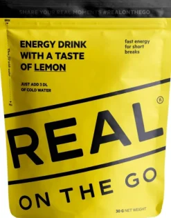 REAL On The Go Taste Of Lemon energiajuoma