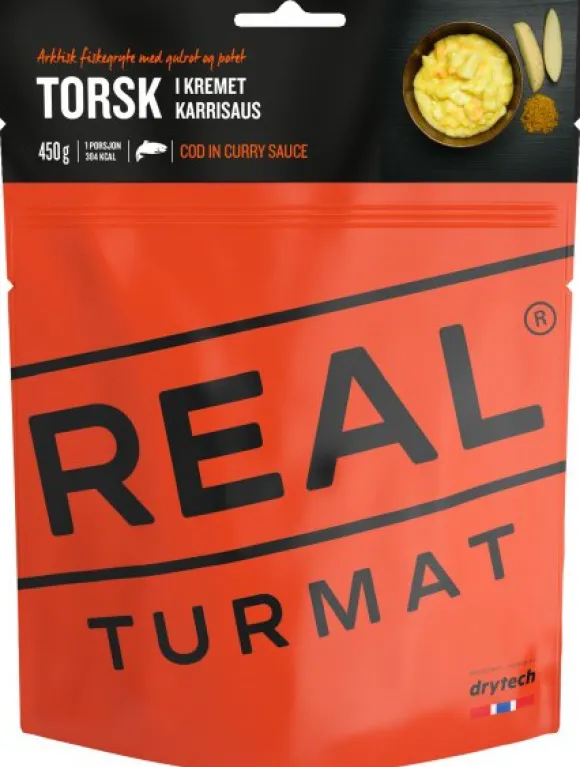 Real Turmat Turskaa kermaisessa currykastikkeessa
