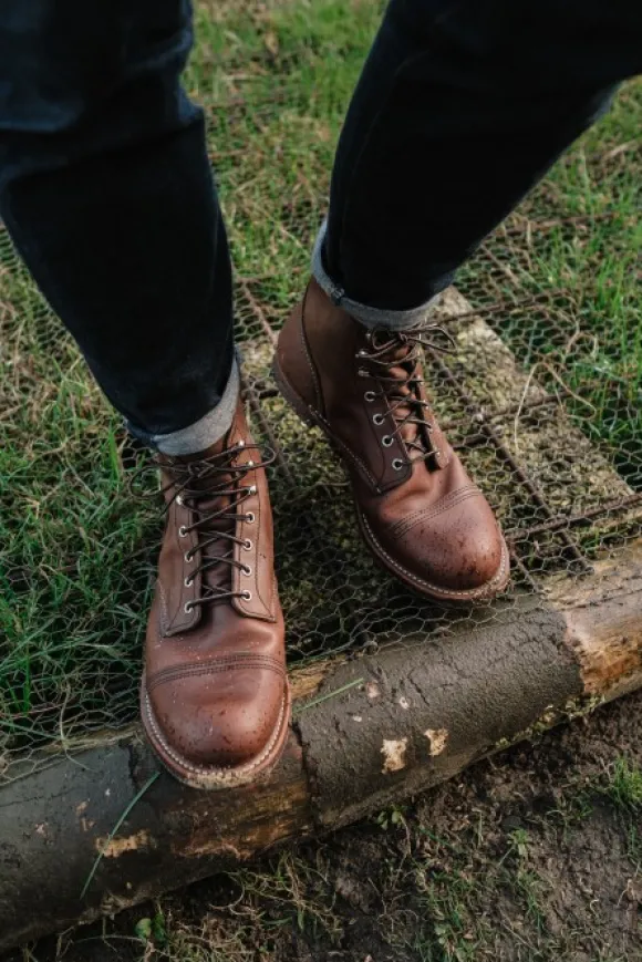 Red Wing Iron Ranger 6'' kengät, Amber Harness