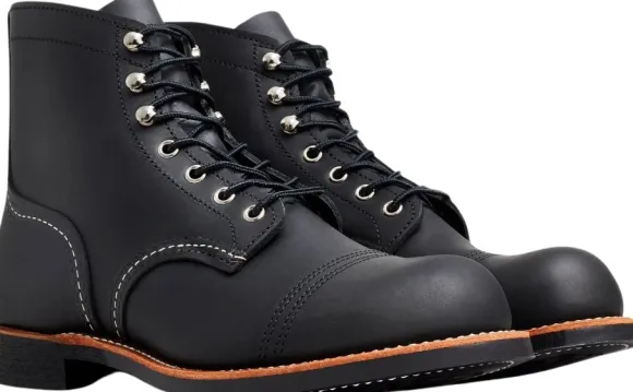 Red Wing Iron Ranger 6'' kengät, Black Harness