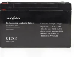 Riistakameran lyijyhappoakku 6V 10Ah