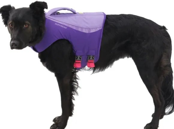 RuffWear Float Coat Life Jacket Purple Lily