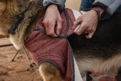 RuffWear Hemp Hound Sweater koirantakki, Fired Brick