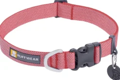 RuffWear Hi & Light Collar kaulapanta, lohenpunainen