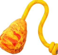 RuffWear Huck-a-Cone Toy Salamander Orange