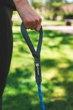 RuffWear Just-a-Cinch Leash koiran talutushihna, Blue Pool