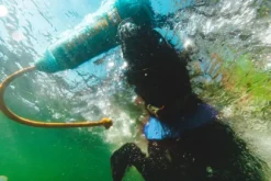 RuffWear Lunker Toy Tangelo Orange