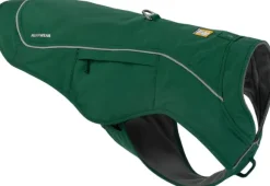 RuffWear Overcoat Fuse Jacket koiran takki, vihreä