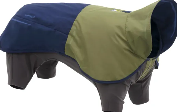 RuffWear Sun Shower Coverall koiran sadehaalari, XXS-S, Midnight Blue