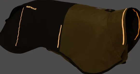 RuffWear Sun Shower Jacket koiran sadetakki, XXS-S, Earth Brown