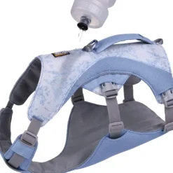RuffWear Swamp Cooler Harness viilentävät valjaat, pastellinsininen