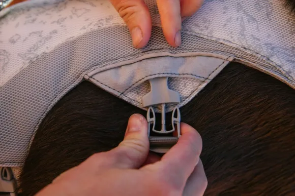 RuffWear Swamp Cooler Harness Graphite Gray (2024)