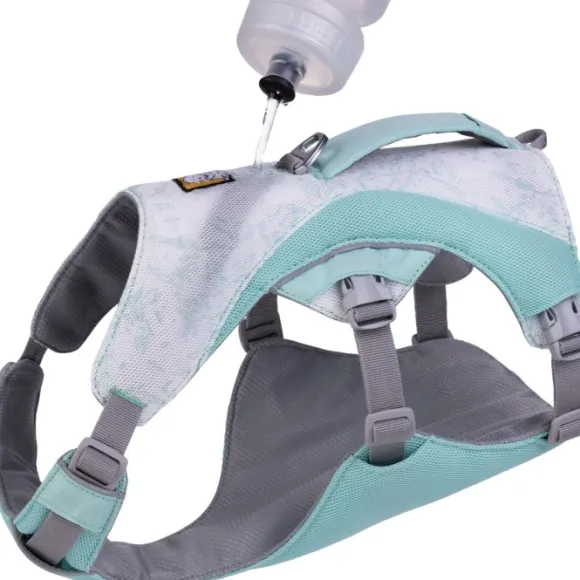 RuffWear Swamp Cooler Harness viilentävät valjaat, pastellinvihreä