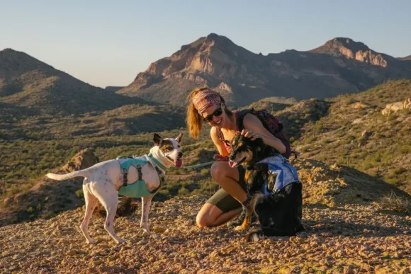 RuffWear Swamp Cooler Harness viilentävät valjaat, pastellinvihreä