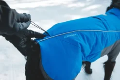 RuffWear Vert Coverall koiran talvihaalari, M-XL, Blue Pool