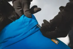 RuffWear Vert Coverall koiran talvihaalari, M-XL, Blue Pool