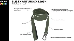 Rukka Bliss X Anti-shock Leash Army Green M