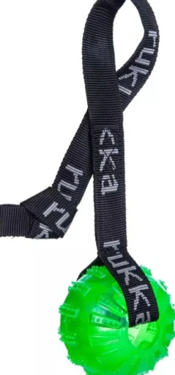 Rukka Gel Ball with Rope Green