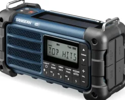 Sangean MMR99 DAB hätäradio kammella, sininen