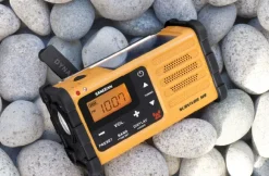 Sangean MMR88 hätäradio kammella, keltainen