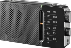 Sangean SR-36 Radio, musta