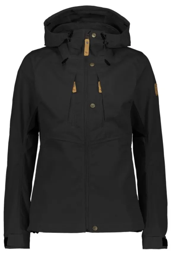 Sasta Gaissa naisten ulkoilutakki, musta