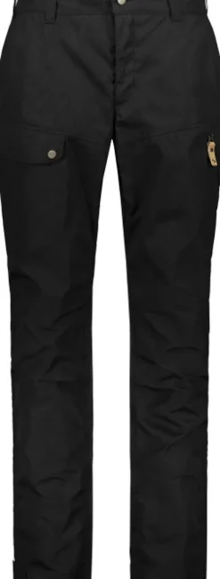 Sasta Taival+ naisten retkeilyhousut, musta