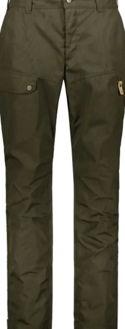 Sasta Taival+ naisten retkeilyhousut, tummanvihreä