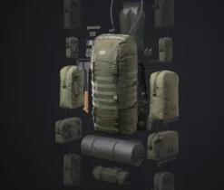 Savotta Jääkäri L -rinkka 60 l, camo