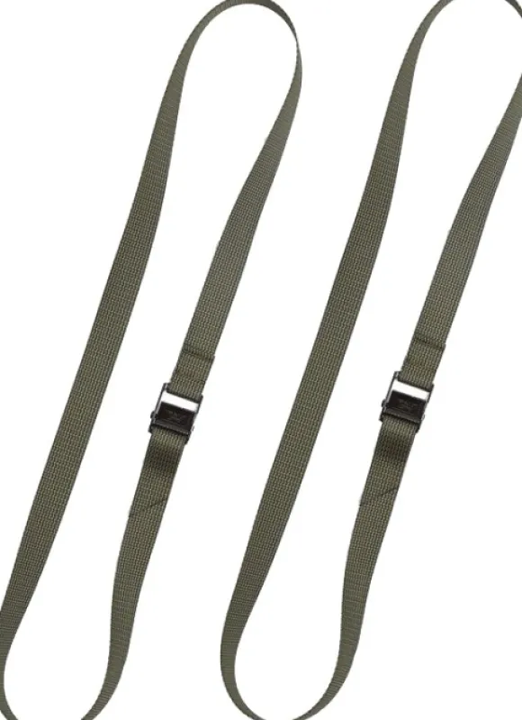 Savotta Pack straps Cam buckle 120 cm pakkaushihnat 2 kpl, vihreä