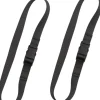 Savotta Pack straps SR buckle 80 cm pakkaussoljet 2 kpl, musta