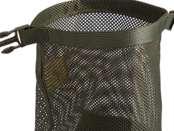 Savotta Rolltop Stuffsack Mesh pakkauspussi, 40L, oranssi