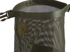 Savotta Rolltop Stuffsack Mesh pakkauspussi, 40L, musta