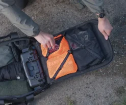 Savotta Trinket Pouch, 10x15 cm Hook Back, Black