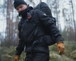 Savotta Zipped GP pouch 2x2 säilytyspussi, Black